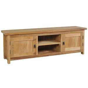 Comoda TV lemn masiv de tec 120 x 30 x 40 cm, sol-244485