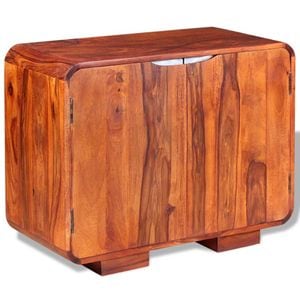 Servanta din lemn masiv de sheesham 75 x 35 x 60 cm, sol-243955