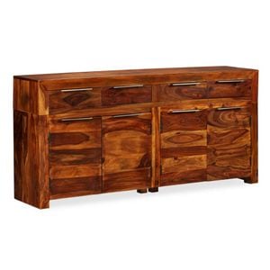 Servanta din lemn masiv de sheesham, 160 x 35 x 75 cm, sol-243943
