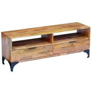 Comoda TV din lemn de mango, 120 x 35 x 45 cm, sol-243340