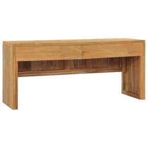 Comoda TV, 100x35x45 cm, lemn masiv de tec, sol-288843