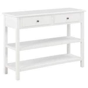 Servanta, alb, 110x35x80 cm, MDF, sol-280028