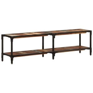 Comoda TV, 150x30x41 cm, lemn masiv reciclat, sol-338475