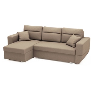 Coltar extensibil, reversibil Karoll C Plus Capucino, 240 x 140 x 90 cm