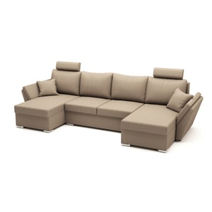 Canapea Palma U Shape Plus Capucino, 326 x 140 x 90 cm