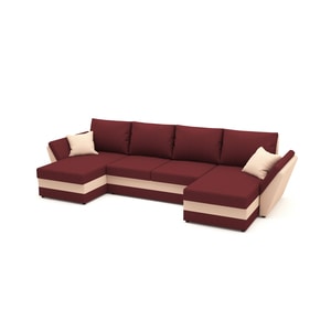 Canapea extensibila Palma Bordo&R, U Shape, 325 x 140 x 90 cm