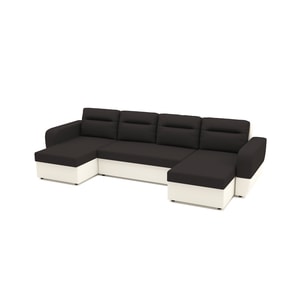 Canapea Karol U shape B&W, 310 x 140 x 90 cm