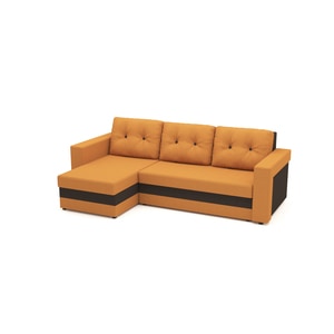 Coltar extensibil, reversibil Bony Mustar, 230 x 140 x 80 cm