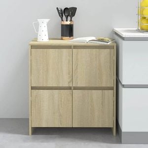 Servanta, stejar sonoma, 70x41x75 cm, PAL, sol-809767