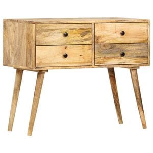 Servanta, 85 x 40 x 71 cm, lemn masiv de mango, sol-286242