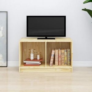 Comoda TV, 70x33x42 cm, lemn masiv de pin, sol-809942