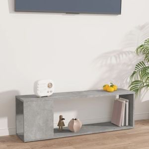 Comoda TV, gri, 100x24x32 cm, PAL, sol-809165