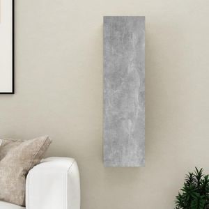 Comoda TV, gri beton, 30,5x30x110 cm, PAL, sol-803370