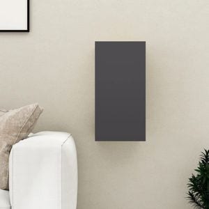Comoda TV, gri, 30,5x30x60 cm, PAL, sol-803330