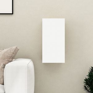 Comoda TV, alb, 30,5x30x60 cm, PAL, sol-803326