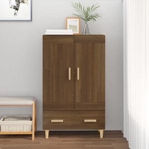 Dulap VidaXL, lemn compozit, 70 x 31 x 115 cm, stejar maro