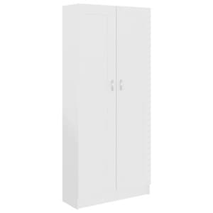 Biblioteca, alb, 82,5 x 30,5 x 185,5 cm, PAL