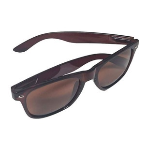 Ochelari de Condus M19 SIKS, Polarizati, de Condus Ziua, Lentile Maro, Rama Maro inchis, Toc Inclus