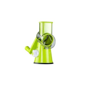 Razatoare manuala SIKS pentru fructe si legume, cu 3 cutite, verde