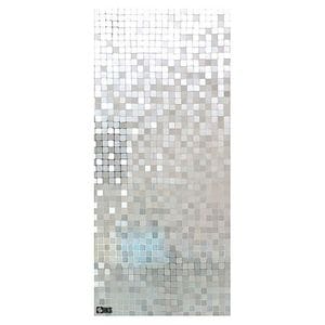 Folie Decorativa SIKS Pentru Geam, 45X 300 CM, Model Sah, Transprenta