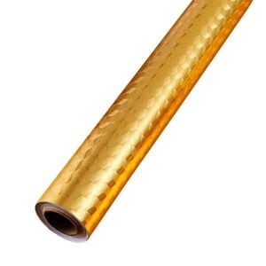 Folie Autoadeziva SIKS pentru Bucatarie, Aluminiu, Rola, 60cm x3m, Auriu