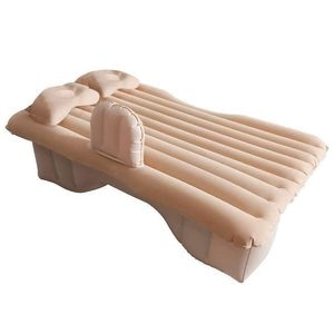 Saltea Auto Gonflabila SIKS Pentru Bancheta, 2 Perne Incluse Si Pompa, 140 x 87 cm, Bej