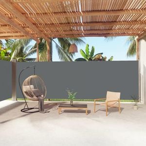Copertina laterala retractabila, antracit, 200x1000 cm, sol-318044