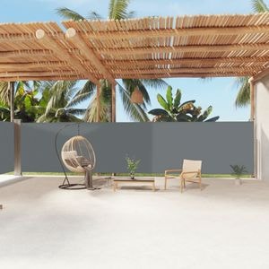 Copertina laterala retractabila, antracit, 180x1200 cm, sol-318074
