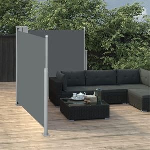 Copertina laterala retractabila, antracit, 100 x 600 cm, sol-48444