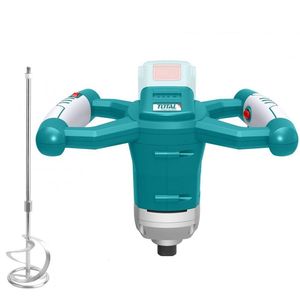 Mixer mortar electric pe acumulator Total, Li-Ion, 20V, 650RPM, dimensiune tija M14