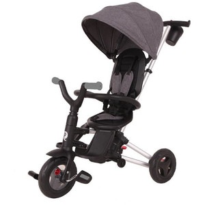 Tricicleta Ultrapliabila QPlay Nova Rubber, Negru
