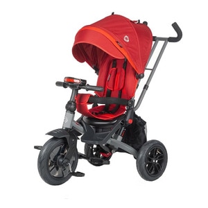 Tricicleta Coccolle Multifunctionala cu Sezut Reversibil Pianti, Ruby Red