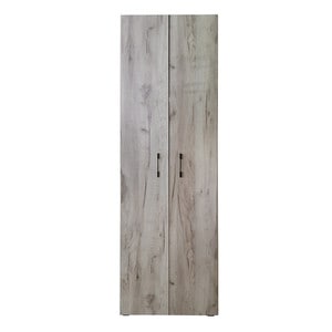 Dulap  hol  La Roca,  2 usi, stejar kraft , 65 x 42x 200 cm