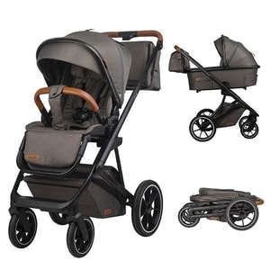 Carucior Modular 2 in 1 Coccolle cu Landou si Parte Sport Nessia Anthracite