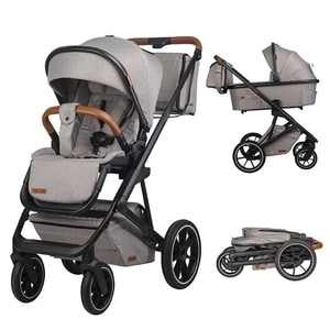 Carucior Modular 2 in 1 Coccolle cu Landou si Parte Sport Nessia Lunar Rock