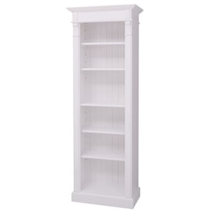 Biblioteca, Colectia Directoire, culoare alb P004, vopsit, lemn masiv