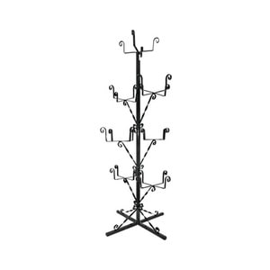 Suport de flori metalic pentru 7 ghivece, H 120 cm