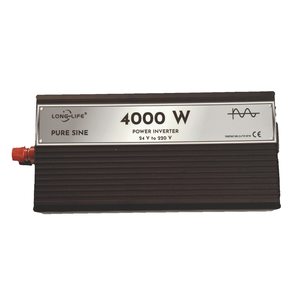 Invertor  Long Life 4000 W, sinus pur, 24 V - 220 V pentru panouri solare si auto, inverter unda pura, tir, camion, autocar, rulota, autorulota, testat osciloscop, camper, barca, casa independenta