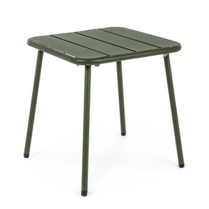 Masuta cafea Marlyn 40X40 cm, otel , verde forest