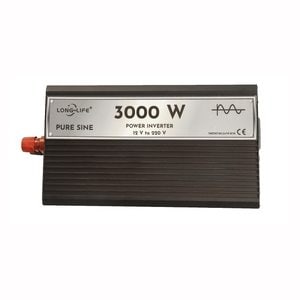 Invertor Long Life 3000 W, sinus pur, 12 V - 220 V pentru panouri solare si auto, inverter unda pura, rulota, autorulota, testat osciloscop, barca, casa