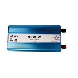 Invertor Long Life 7000W cu telecomanda, unda pura, 24V - 220 V, auto, sinus pur, inverter, rulota, autorulota, testat oscilometru, camper, barca, casa independenta testat osciloscop