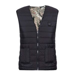 Vesta cu Caldura SIKS, USB, fara Acumulator, Negru, Marimea 3XL