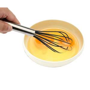 Set 5 Ustensile de Bucatarie SIKS din Silicon Termorezistent, Tel, Pensula, Spatula Mare, Spatula Mica, Paleta, Negru