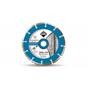 Disc diamantat SHA 230 SUPERPRO RUBI, 230/22.2mm, granit, clinker, caramida refractara, 32929