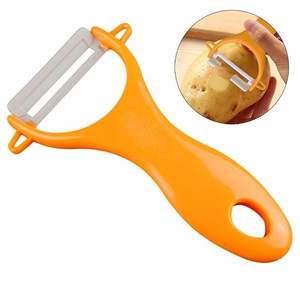 Aparat manual SIKS pentru decojit fructe/legume, portocaliu