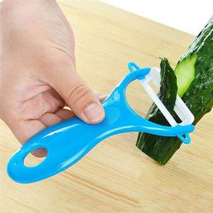 Aparat manual SIKS pentru decojit fructe/legume, albastru