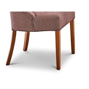 Scaun Carla Capitonat Wooly 11 Smoke, 55 Cm