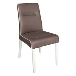 Scaun bucatarie Fiona, 46.5 x 64 x 91 cm, maro