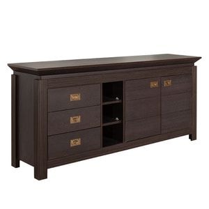 Comoda Saigon Cantori Cu 2 Usi Si 3 Sertare, 177 Cm