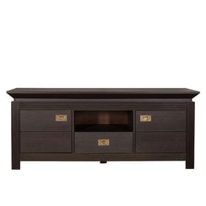 Comoda TV Saigon Cantori, PAL, 156 x 45 x 65 cm, maro